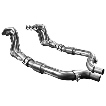 Kooks 2" STAINLESS HEADERS & GREEN CATTED CONNECTION KIT. 2015-2023 MUSTANG GT 5.0L.