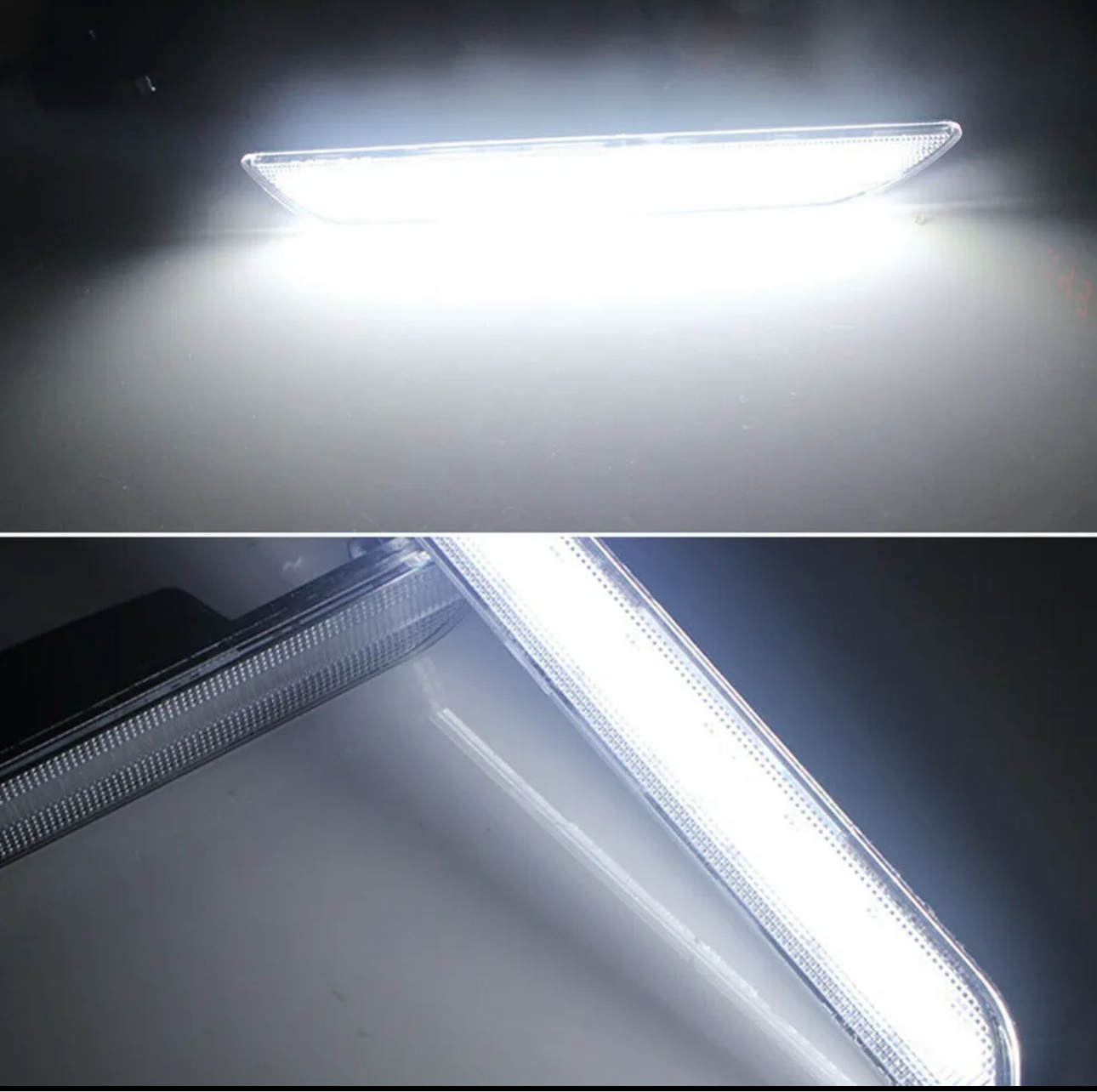 Phantom Performance S550 Clear LED White Rear Side Marker Lights