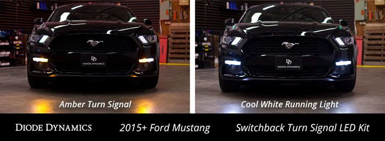 Diode Dynamics Switchback Turn Signal LED Kit For 2015-2017 Ford Mustang