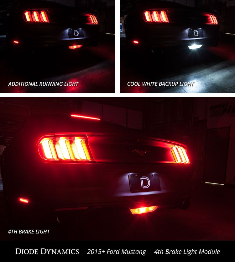 Diode Dynamics 2015-2023 Ford Mustang 4th Brake Light