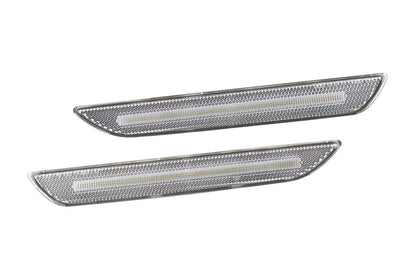 Diode Dynamics Clear LED Sidemarkers For 2015-2023 Ford Mustang (Pair)